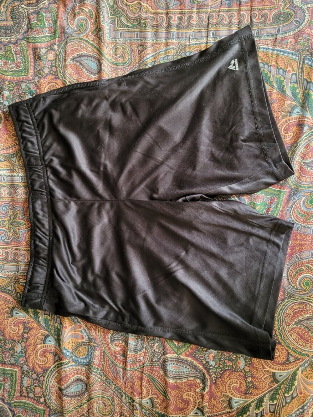 RBX Black athletic shorts with 2 pockets, size M